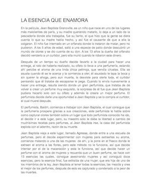 La Esencia Que Enamora