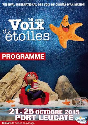 Programme du Festival Voix d'Étoiles 2015 de Port Leucate