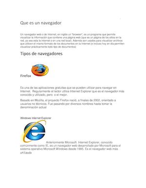 Que Es Un Navegador Daniel Rios