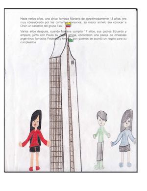 Sueño Cumplido Cuento Graficado