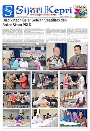 SIJORI KEPRI – GALERI FOTO  DISDIK KEPRI GELAR GEBYAR KREATIFITAS DAN BAKAT SISWA PKLK