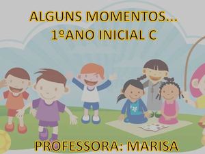 Alguns Momentos 1ºc Incial