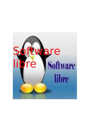 Software Libre