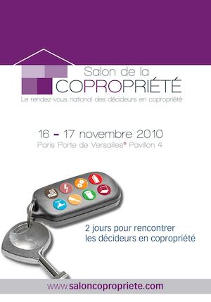 Plaquette Salon de la Copropriété 2010