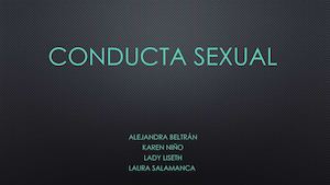 Conducta Sexual 02