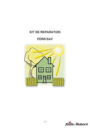 KIT DE REPARATION FERRURES-SAV