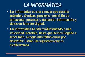 Exposicion informatica
