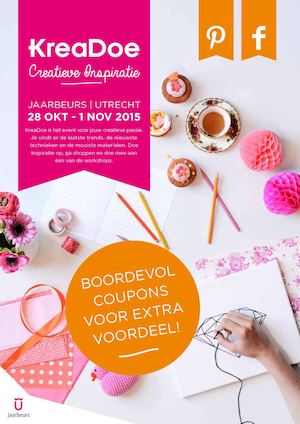 Voordeelcouponnenboekje KreaDoe