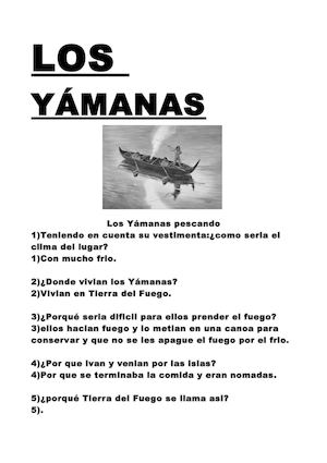 los yámanas