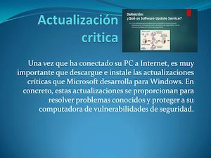 Actualización Critica