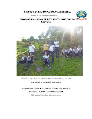 Proyecto Me Divierto Y Juego Con La Lectura