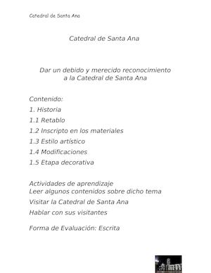 Catedral De Santa Ana