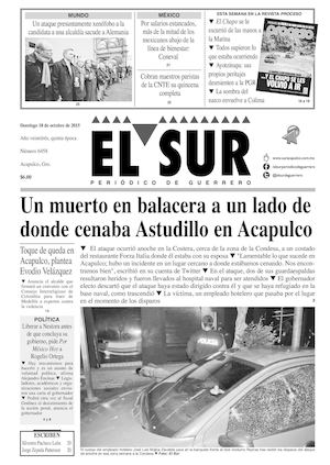 El Sur Domingo 18102015