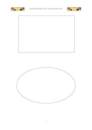 Formes Supplémentaires pour Lapbooks