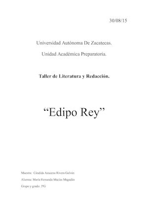 Edipo Rey