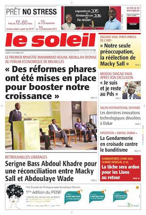 Edition Du 19 Octobre 2015