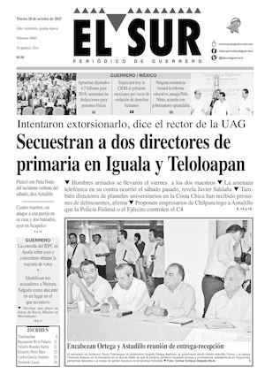 El Sur Martes 20102015