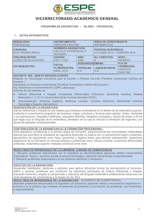 Silabo CDI