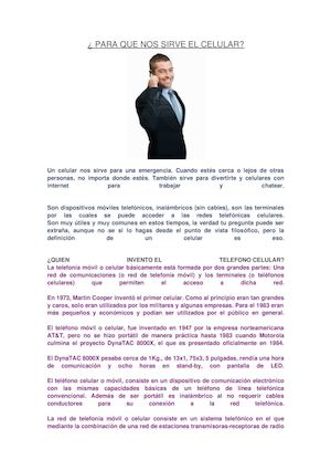 Para Que Nos Sirve El Celular