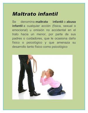Maltrato Infantil ,B