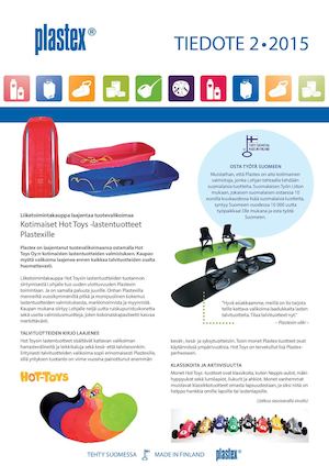 Plastex Tiedote 2 2015