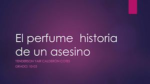 El Perfume Historia De Un Asesino