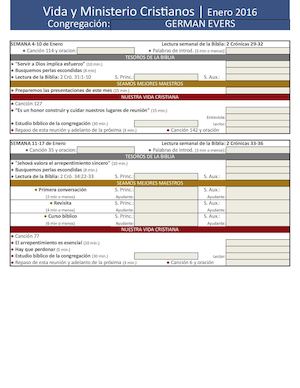 vida y ministerio cristiano plantilla rellenable 2016