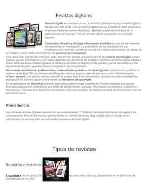 Revistas Digitales (Trabajo)
