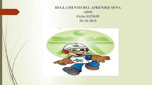 Reglamento Del Aprendiz Sena Adsi