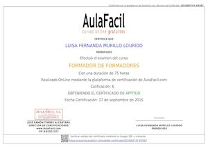 Certificado 2015092747 45f367