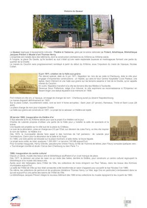 Histoire du Quasar de Cherbourg