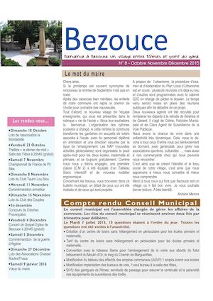 Bezouce Actu's octobre novembre