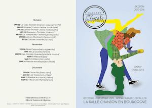 Cabaret L'Escale - Programme OCT-NOV-DEC