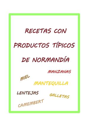 Recetas Tipicas