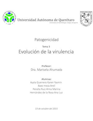 Evolucion De La Virucc