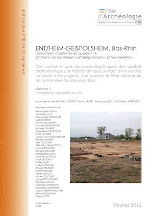 ENTZHEIM, GEISPOLSHEIM, Lotissement Quadrant 4 - Vol.1 (f)