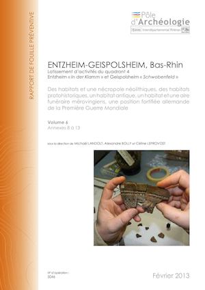 ENTZHEIM, GEISPOLSHEIM, Lotissement Quadrant 4 - Vol.6 (f)