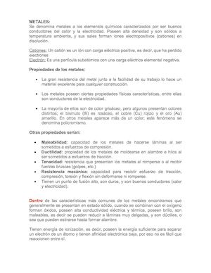 Metales