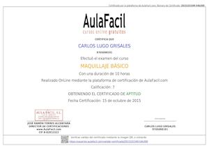 Certificado 2015101549 54b300