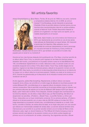 Mi Artista Favorito