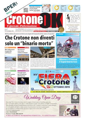 Giornale CrotoneOk n° 41 / 2015