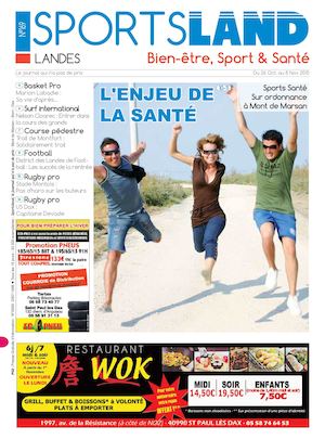 SPORTSLAND N°169 - 26 OCTOBRE 2015 - DAX