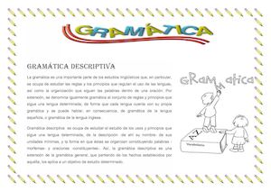 Gramatica Descriptiva