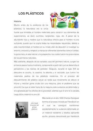 Los plasticos