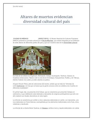 Noticias Para El Blog (evidencias