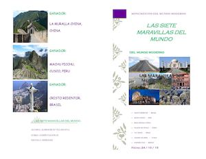 Catalogo Maravillas Del Mundo