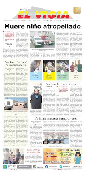 27 de octubre del 2015