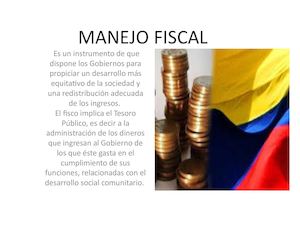Manejo Fiscal