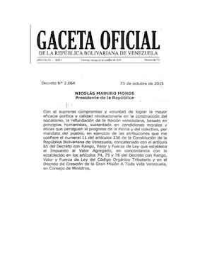 Gaceta oficial