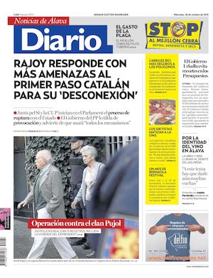 Diario de Noticias de Álava 20151028